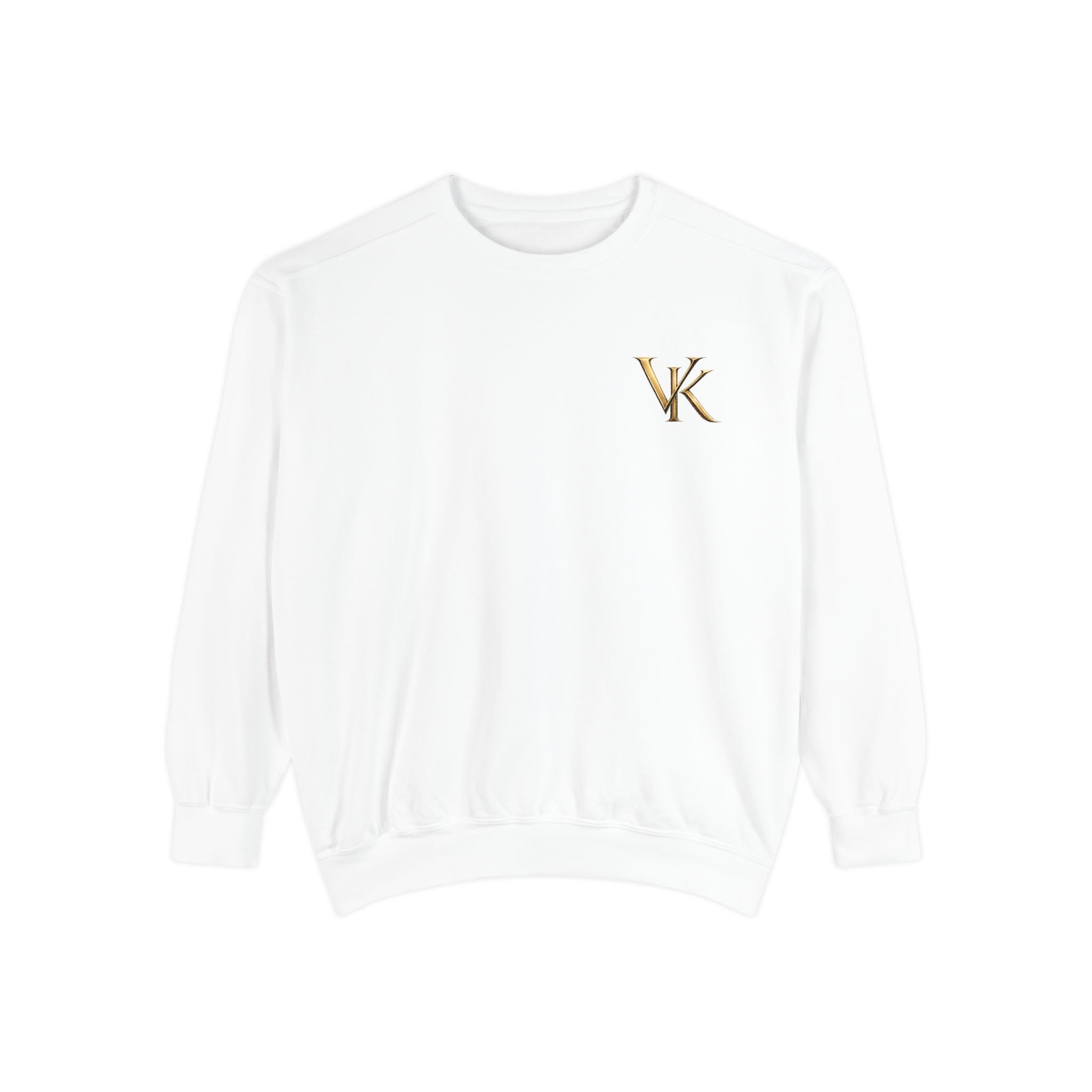 Graphic Sweatshirt — 'Passion' Cherub Back Print with VK Chest Logo