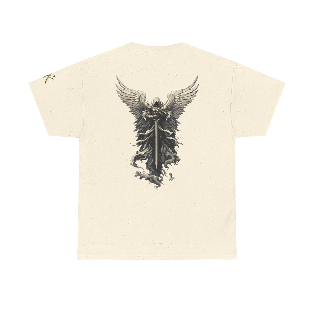 Angel Warrior T-Shirt — Gothic Winged Knight Graphic Tee