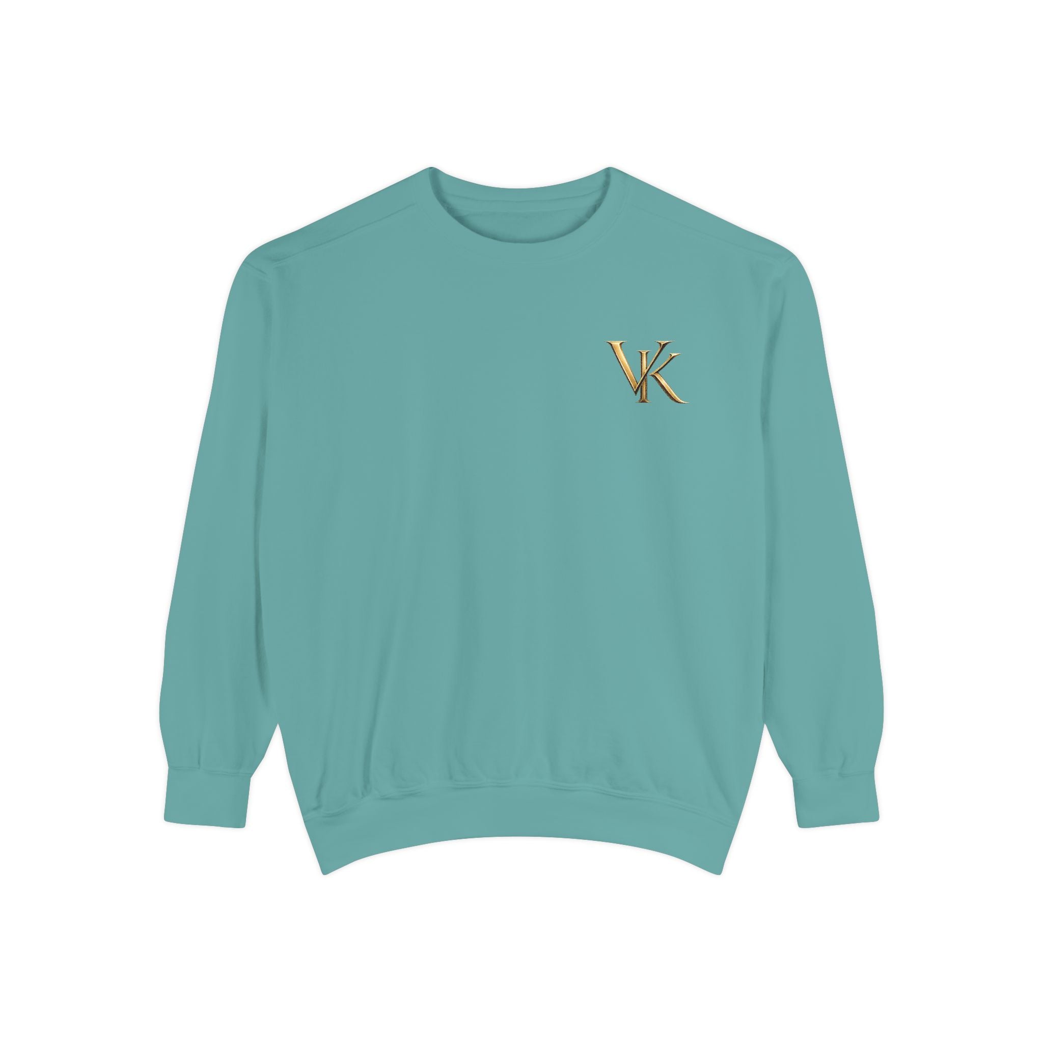 Graphic Sweatshirt — 'Passion' Cherub Back Print with VK Chest Logo