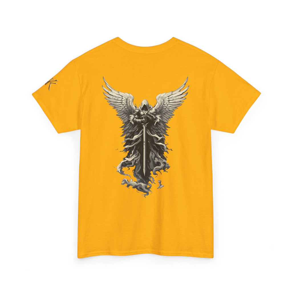 Angel Warrior T-Shirt — Gothic Winged Knight Graphic Tee