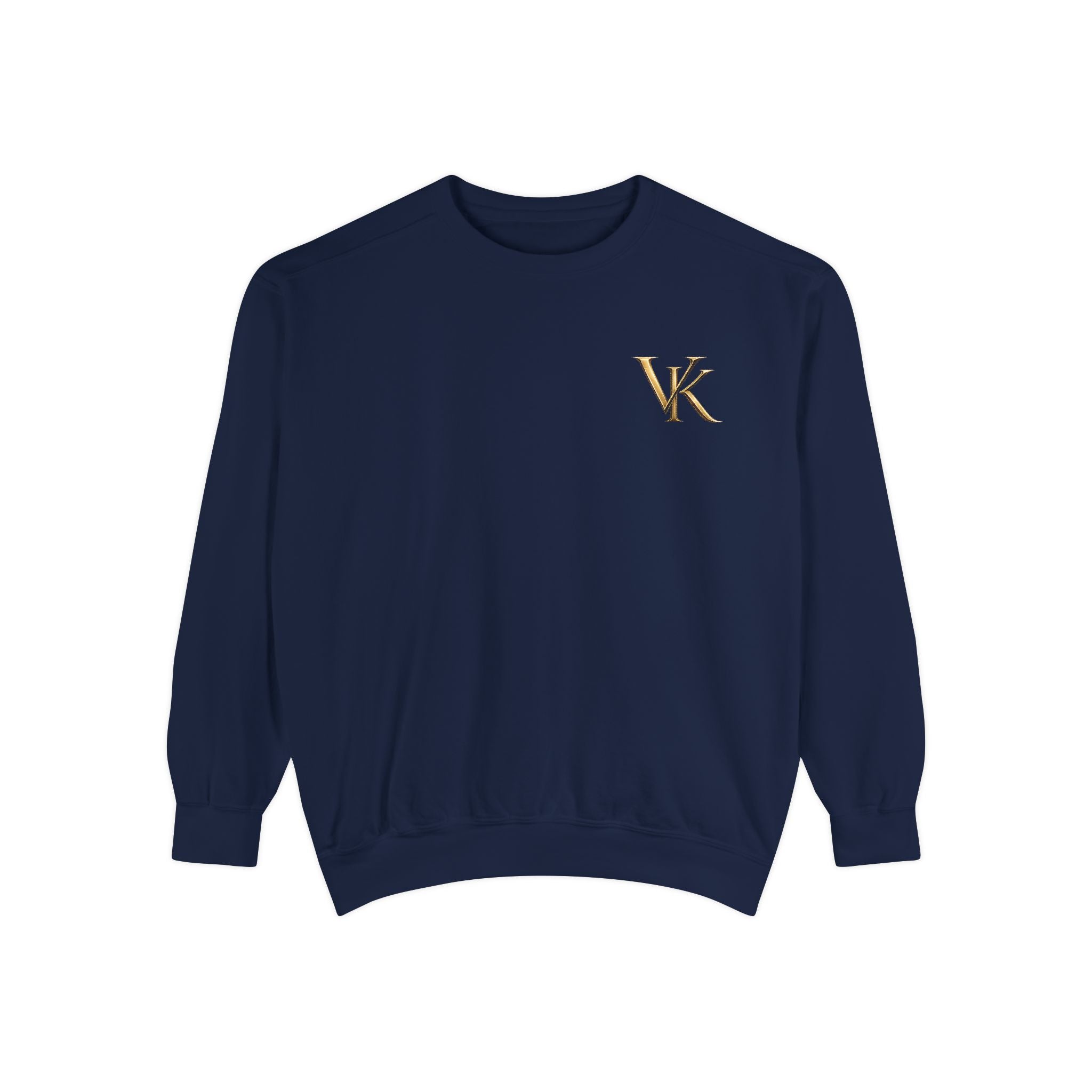 Graphic Sweatshirt — 'Passion' Cherub Back Print with VK Chest Logo