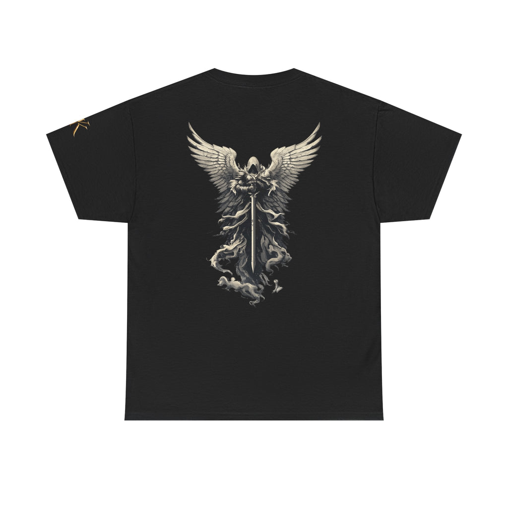 Angel Warrior T-Shirt — Gothic Winged Knight Graphic Tee
