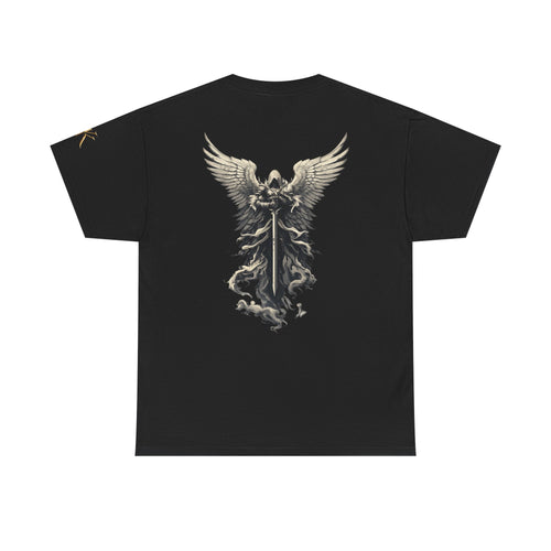 Angel Warrior T-Shirt — Gothic Winged Knight Graphic Tee