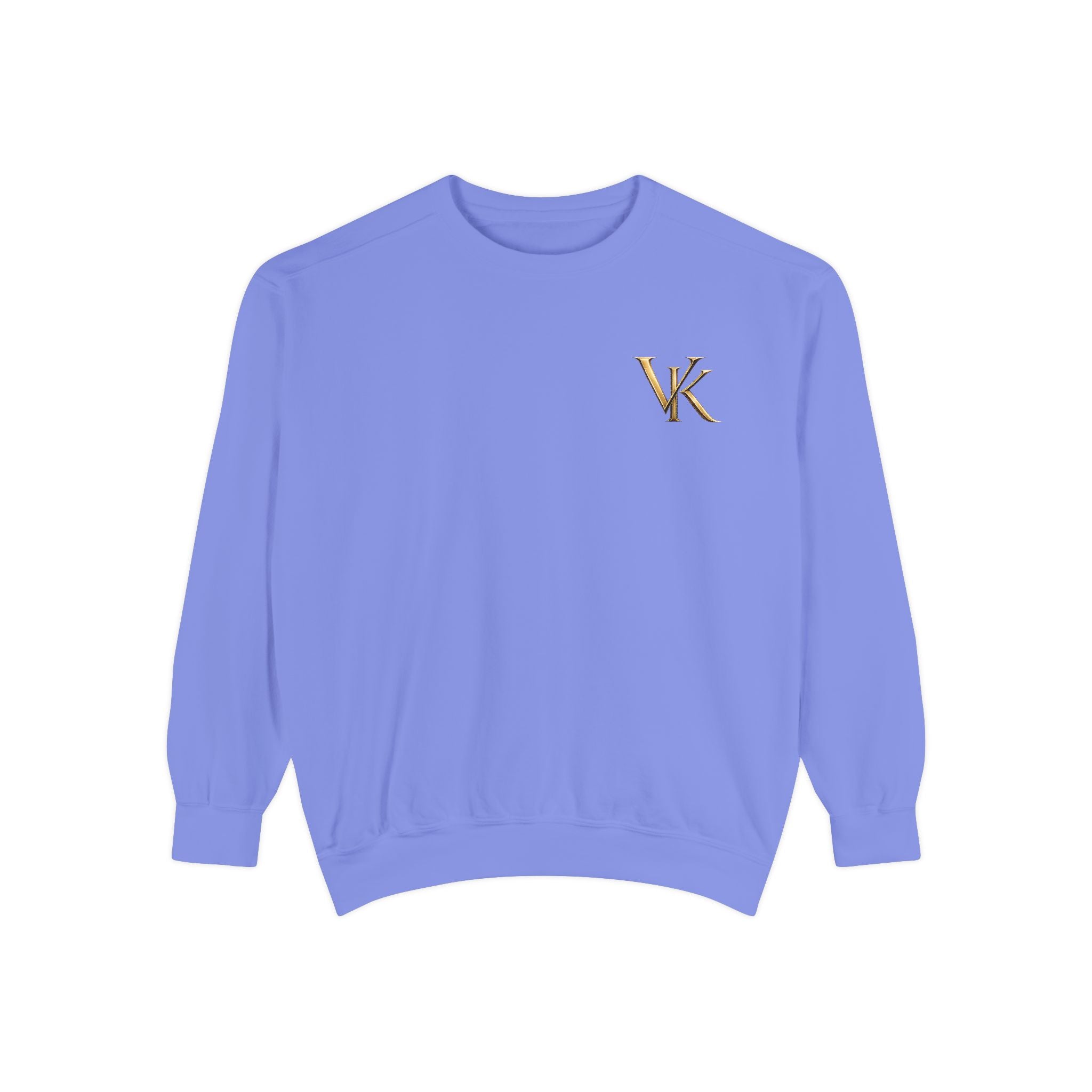 Graphic Sweatshirt — 'Passion' Cherub Back Print with VK Chest Logo