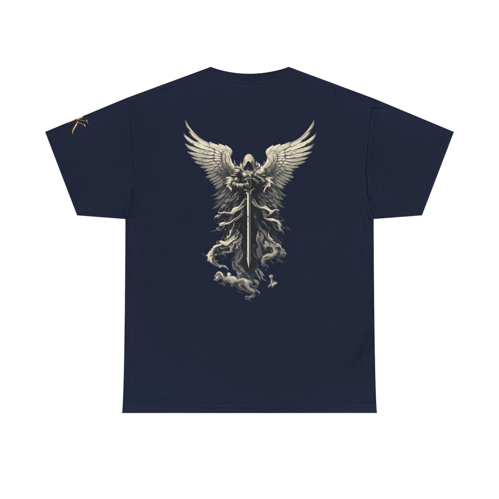 Angel Warrior T-Shirt — Gothic Winged Knight Graphic Tee