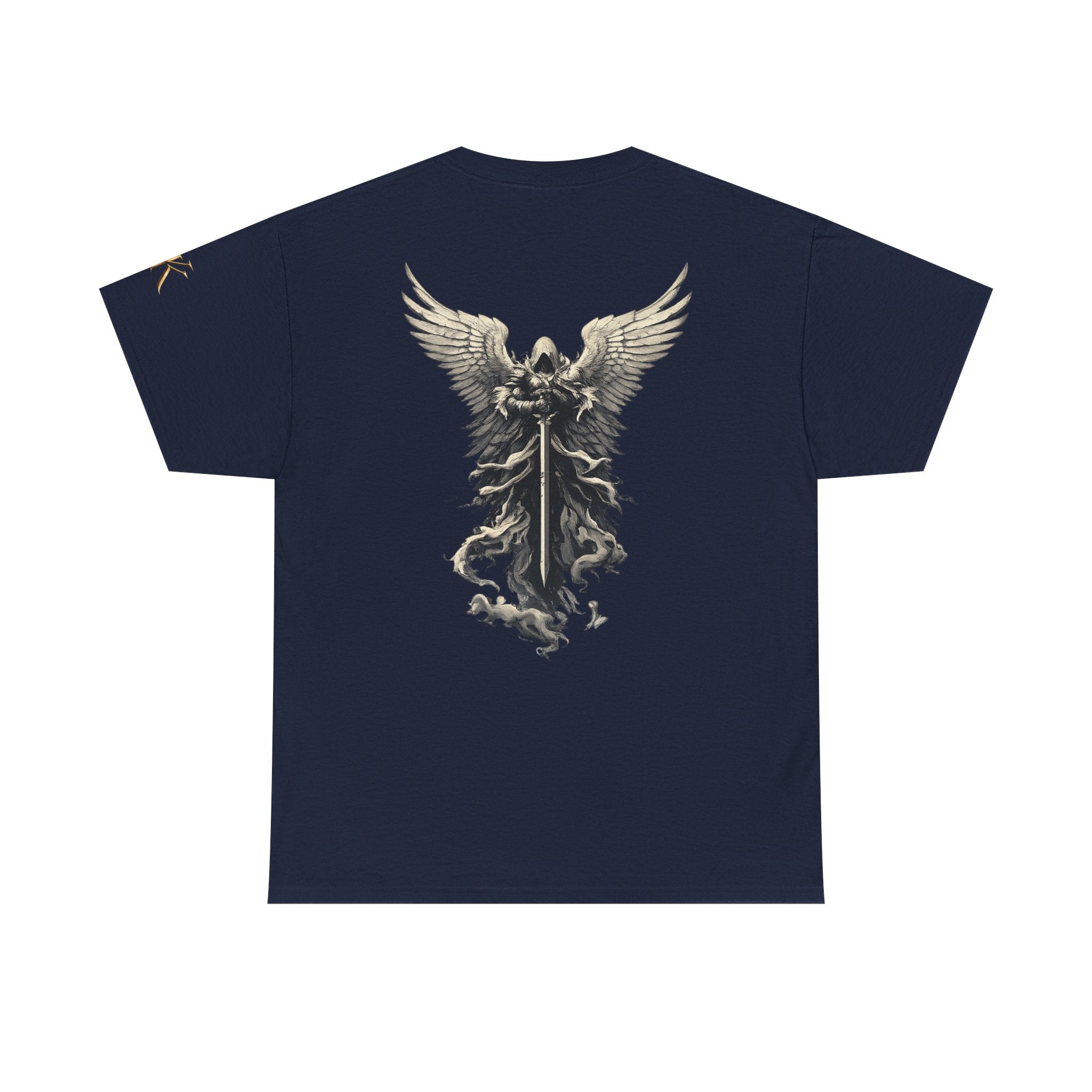 Angel Warrior T-Shirt — Gothic Winged Knight Graphic Tee