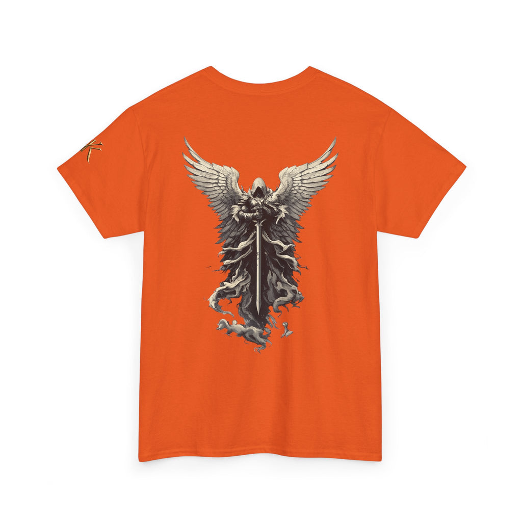 Angel Warrior T-Shirt — Gothic Winged Knight Graphic Tee