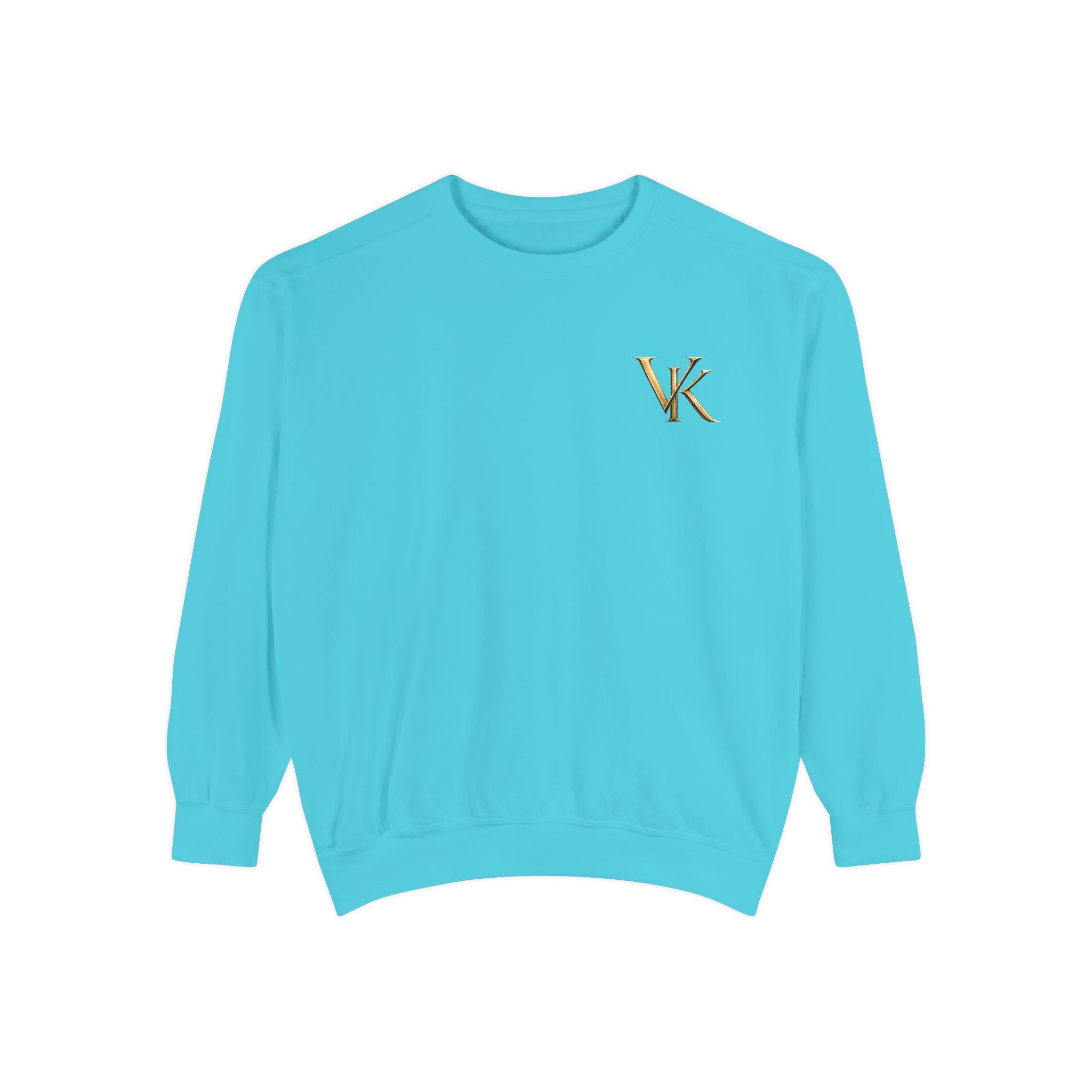 Graphic Sweatshirt — 'Passion' Cherub Back Print with VK Chest Logo