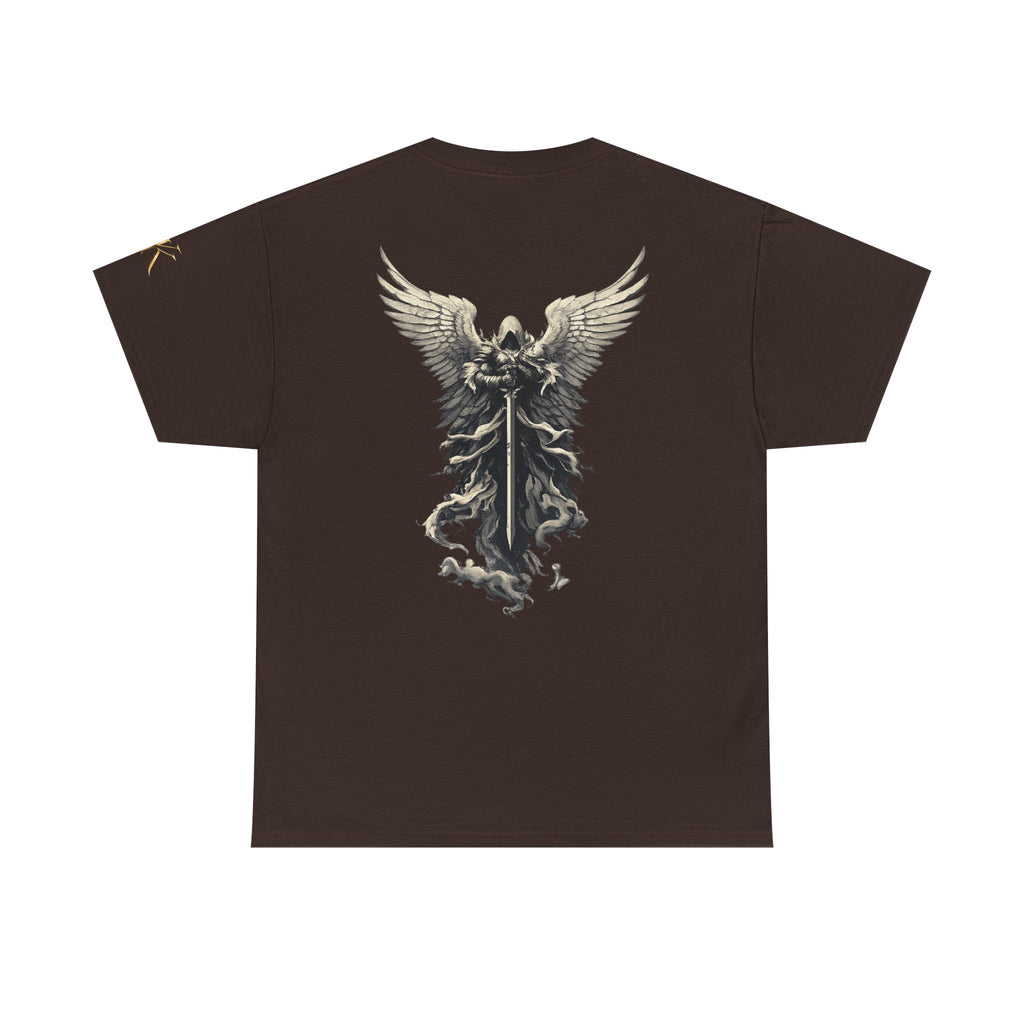 Angel Warrior T-Shirt — Gothic Winged Knight Graphic Tee