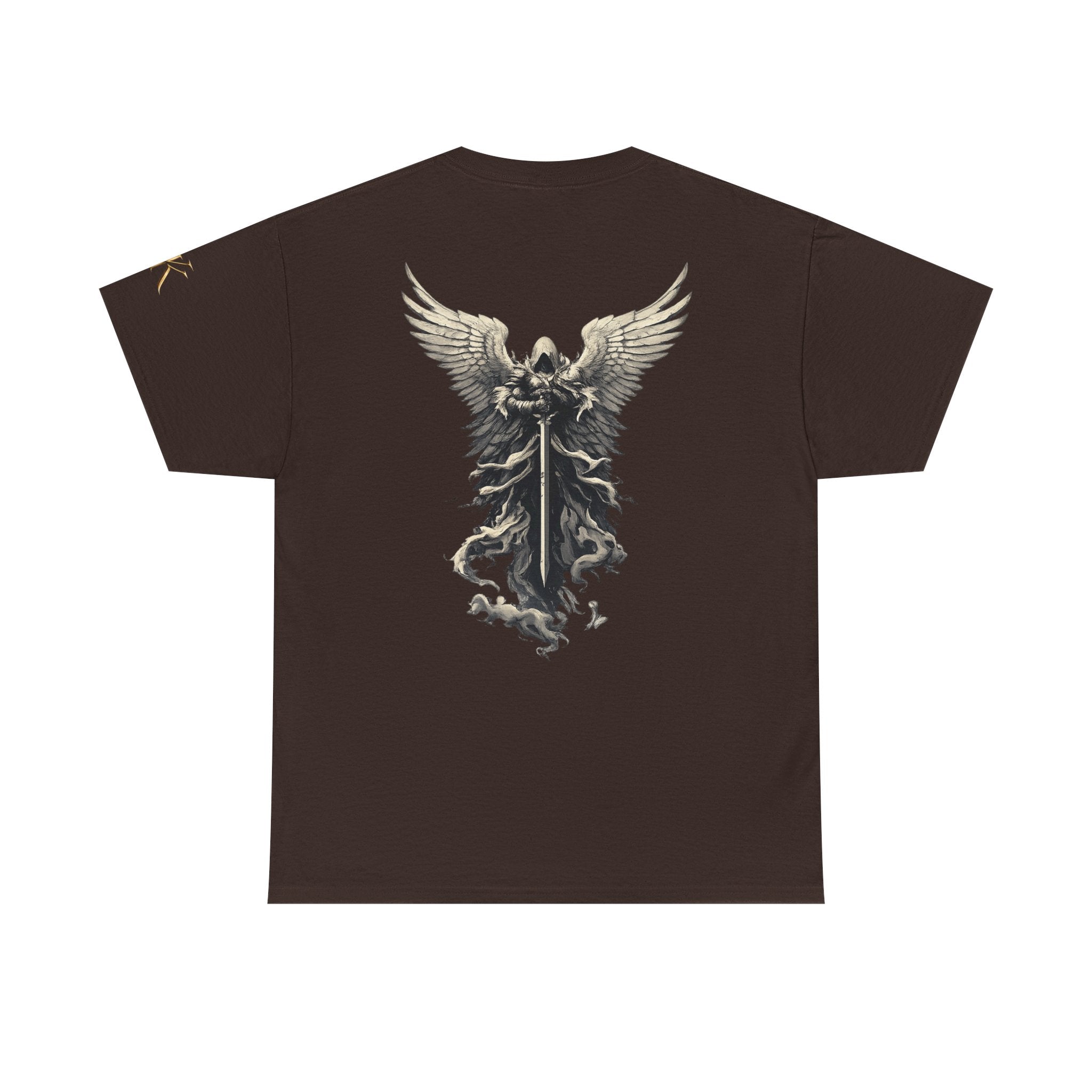 Angel Warrior T-Shirt — Gothic Winged Knight Graphic Tee