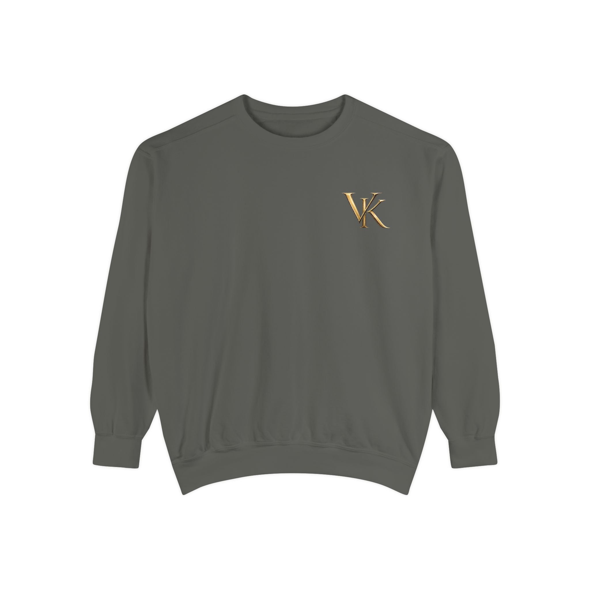 Graphic Sweatshirt — 'Passion' Cherub Back Print with VK Chest Logo