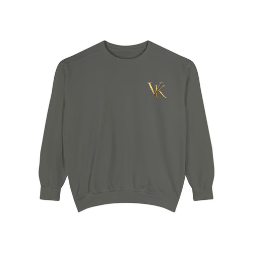 Graphic Sweatshirt — 'Passion' Cherub Back Print with VK Chest Logo