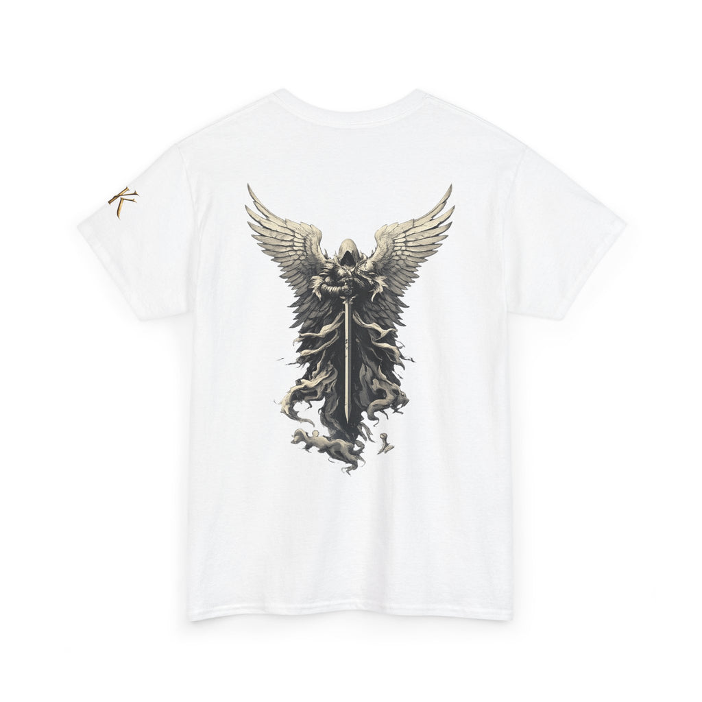 Angel Warrior T-Shirt — Gothic Winged Knight Graphic Tee