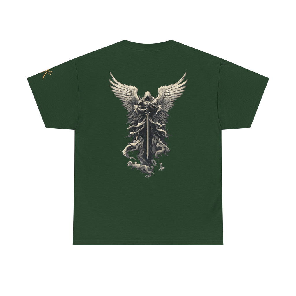 Angel Warrior T-Shirt — Gothic Winged Knight Graphic Tee