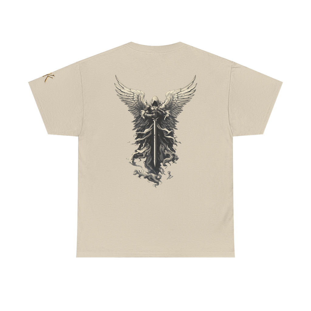 Angel Warrior T-Shirt — Gothic Winged Knight Graphic Tee