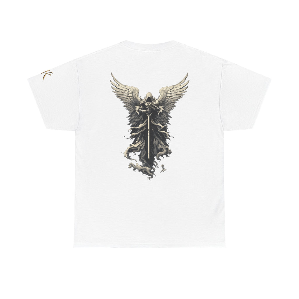 Angel Warrior T-Shirt — Gothic Winged Knight Graphic Tee