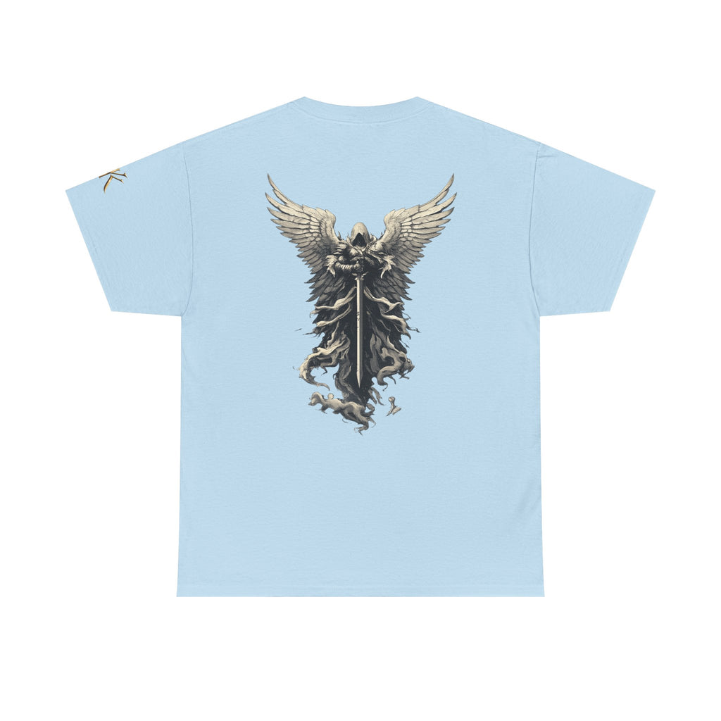 Angel Warrior T-Shirt — Gothic Winged Knight Graphic Tee