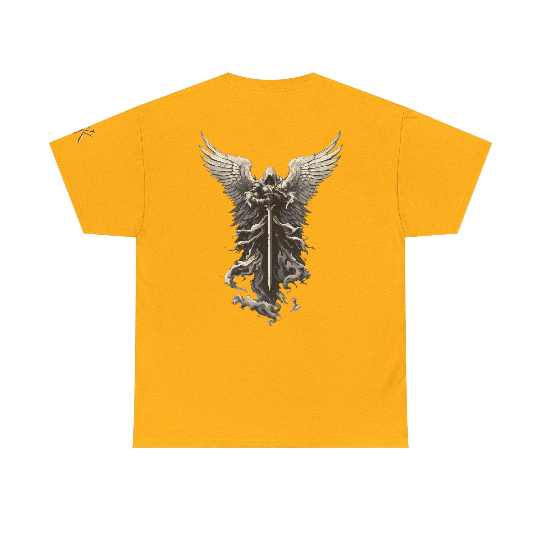 Angel Warrior T-Shirt — Gothic Winged Knight Graphic Tee