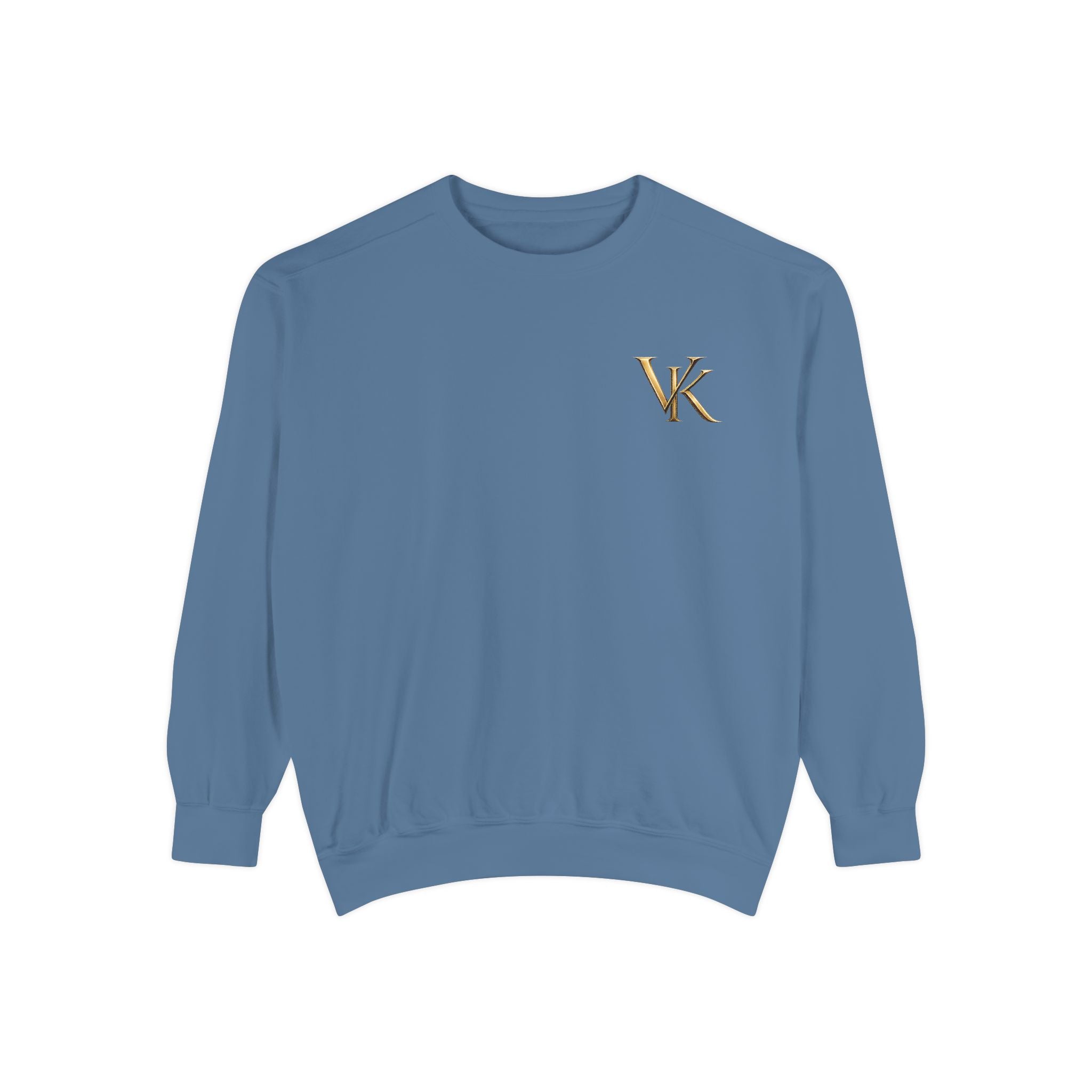Graphic Sweatshirt — 'Passion' Cherub Back Print with VK Chest Logo