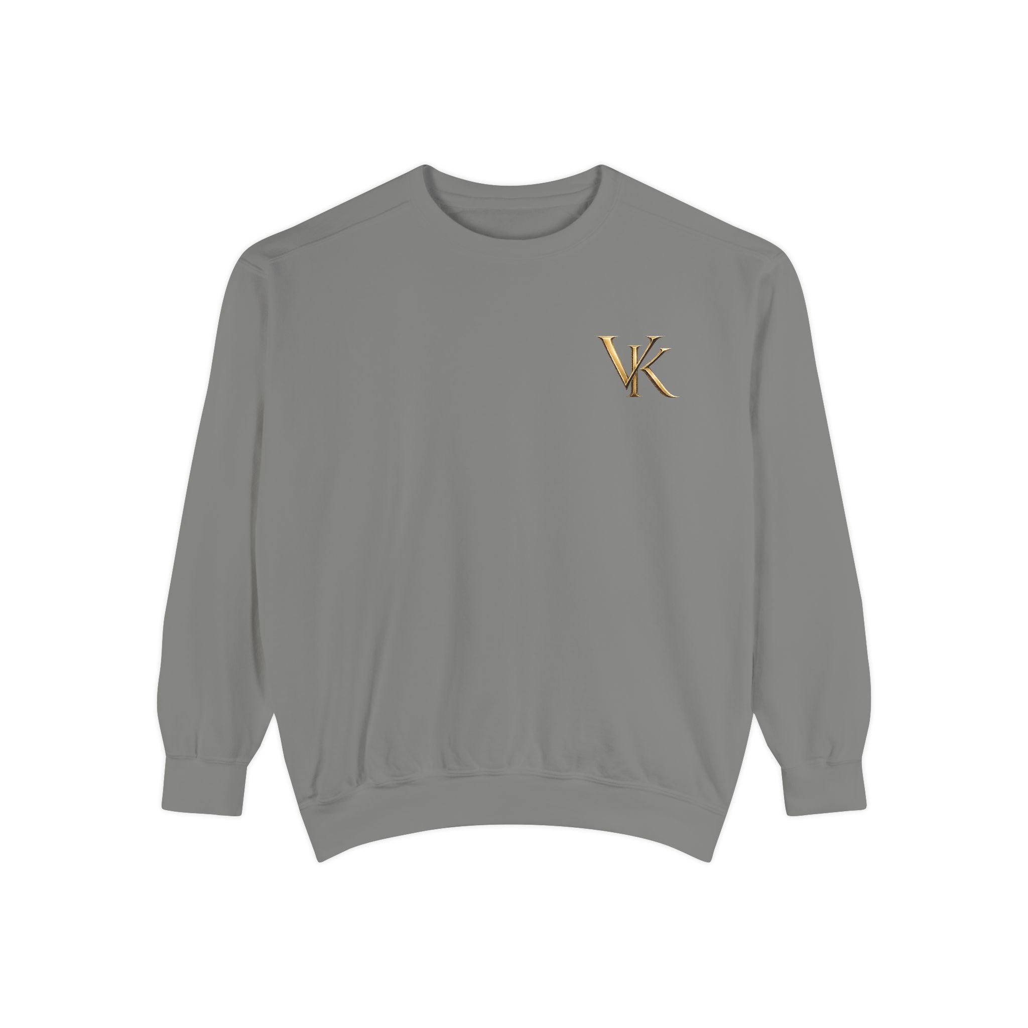 Graphic Sweatshirt — 'Passion' Cherub Back Print with VK Chest Logo