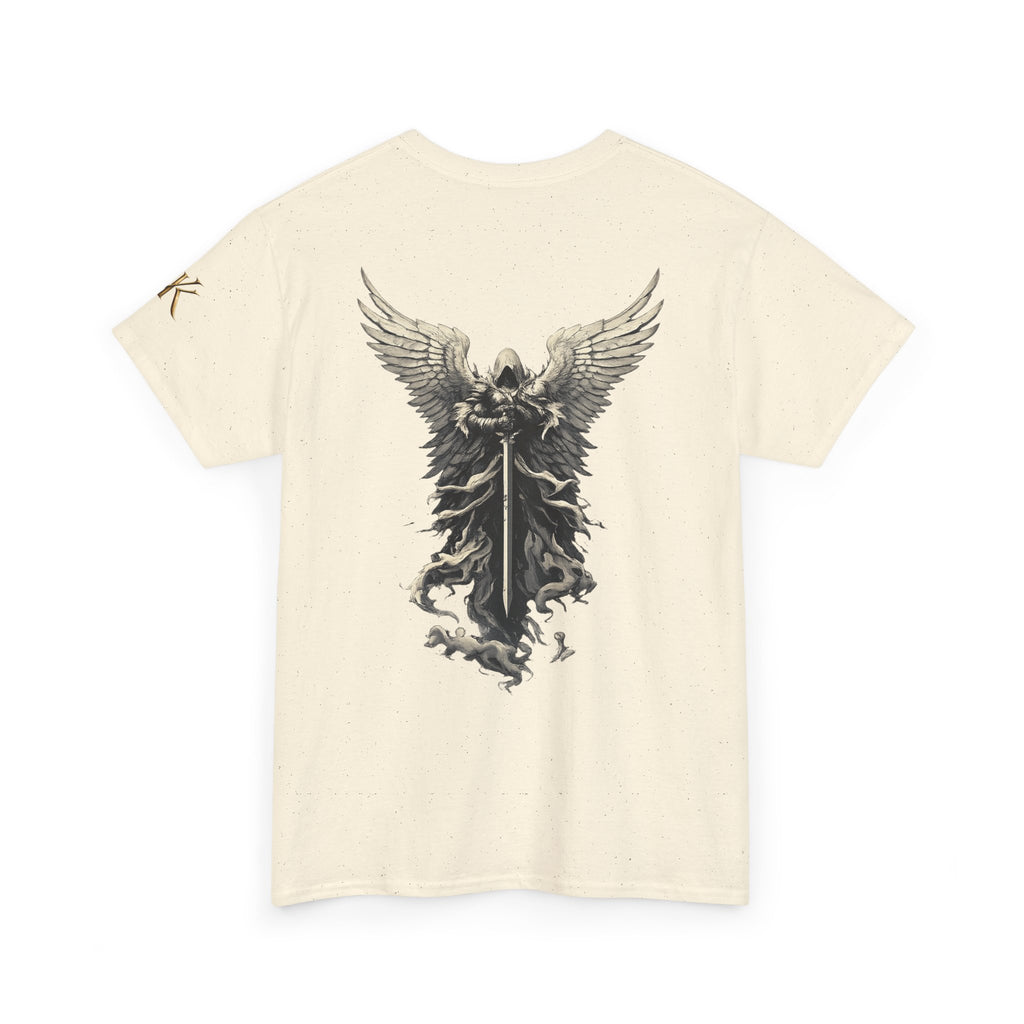 Angel Warrior T-Shirt — Gothic Winged Knight Graphic Tee