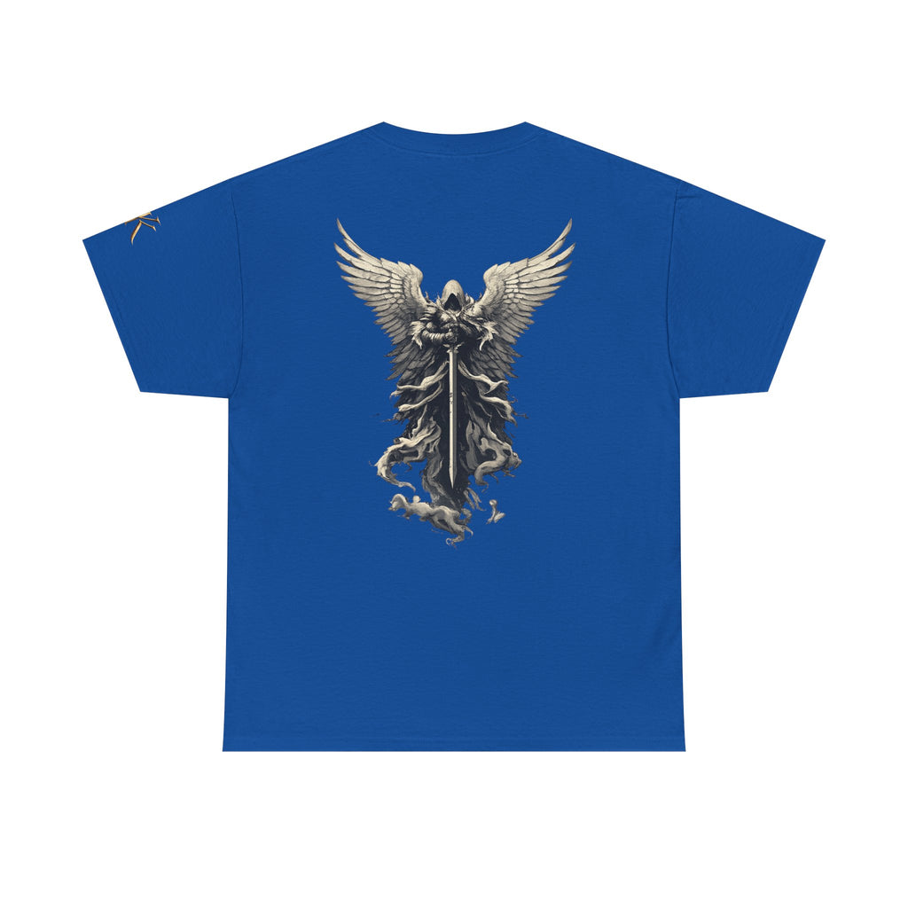 Angel Warrior T-Shirt — Gothic Winged Knight Graphic Tee