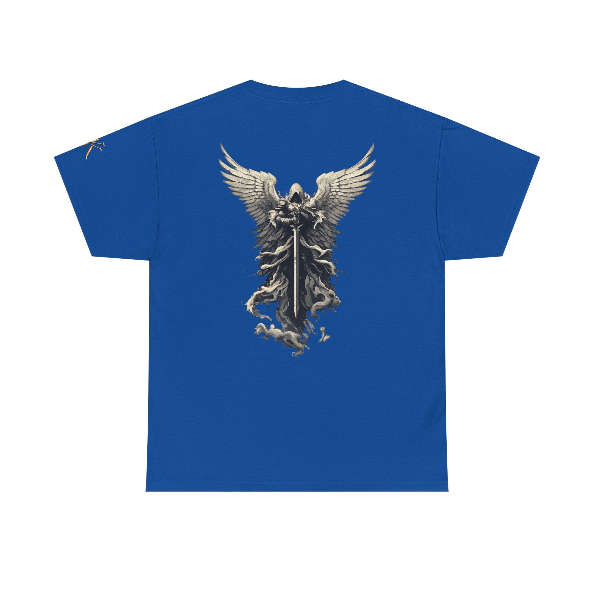 Angel Warrior T-Shirt — Gothic Winged Knight Graphic Tee