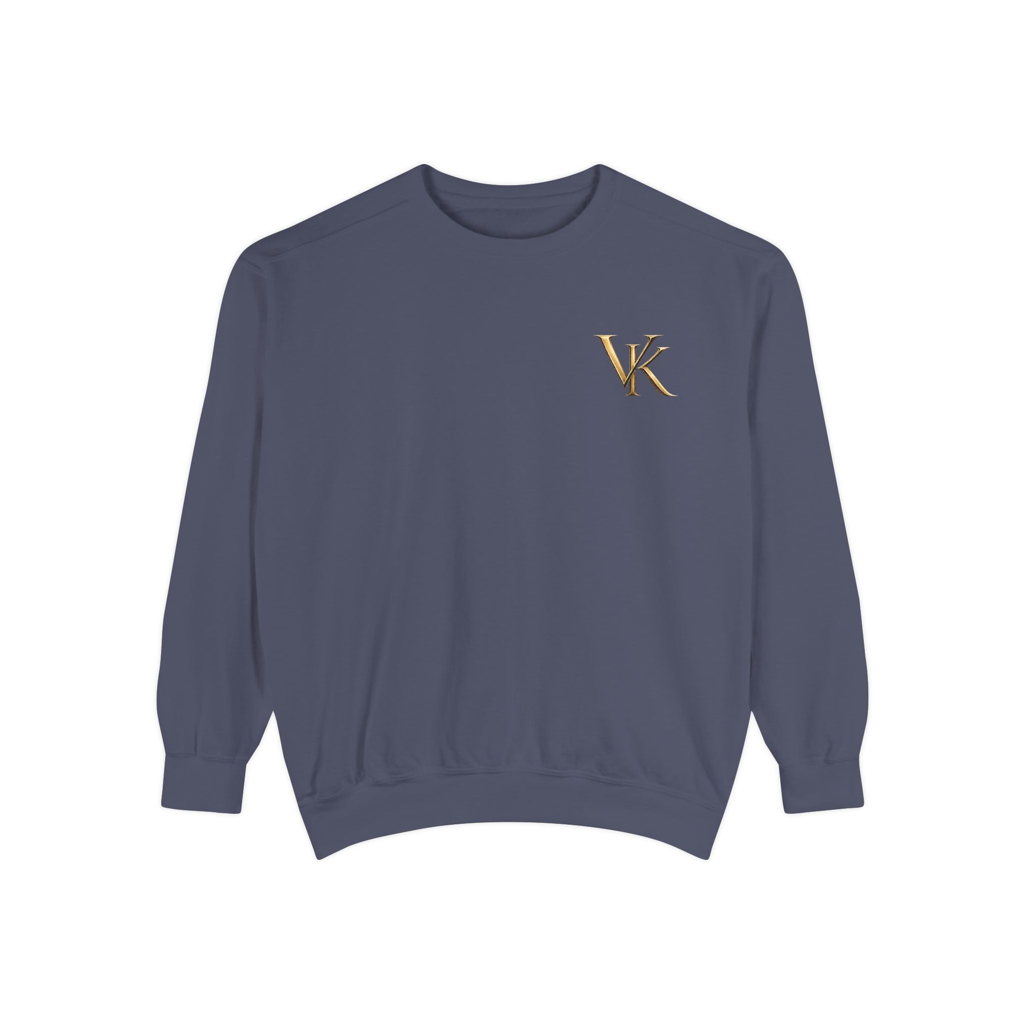Graphic Sweatshirt — 'Passion' Cherub Back Print with VK Chest Logo
