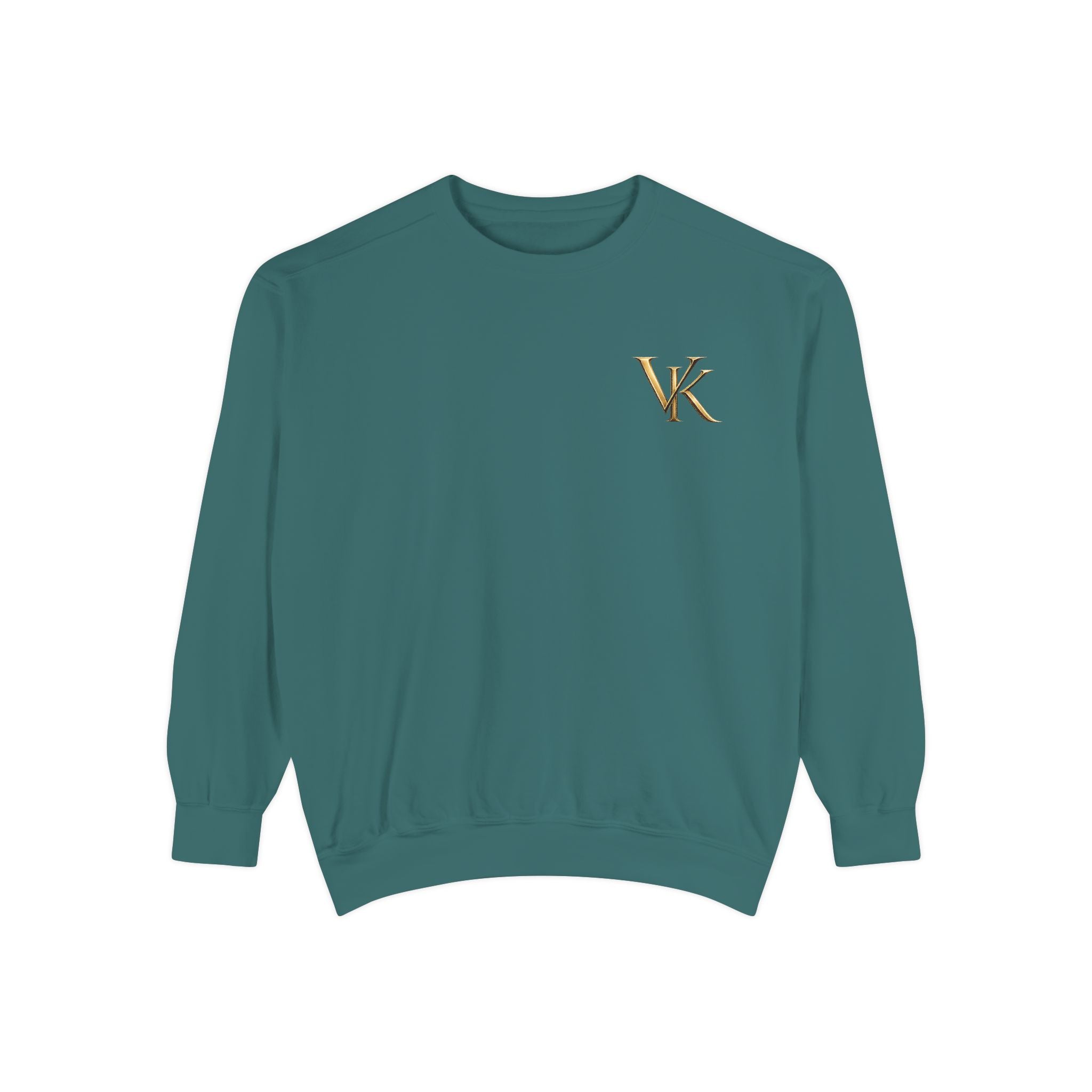Graphic Sweatshirt — 'Passion' Cherub Back Print with VK Chest Logo