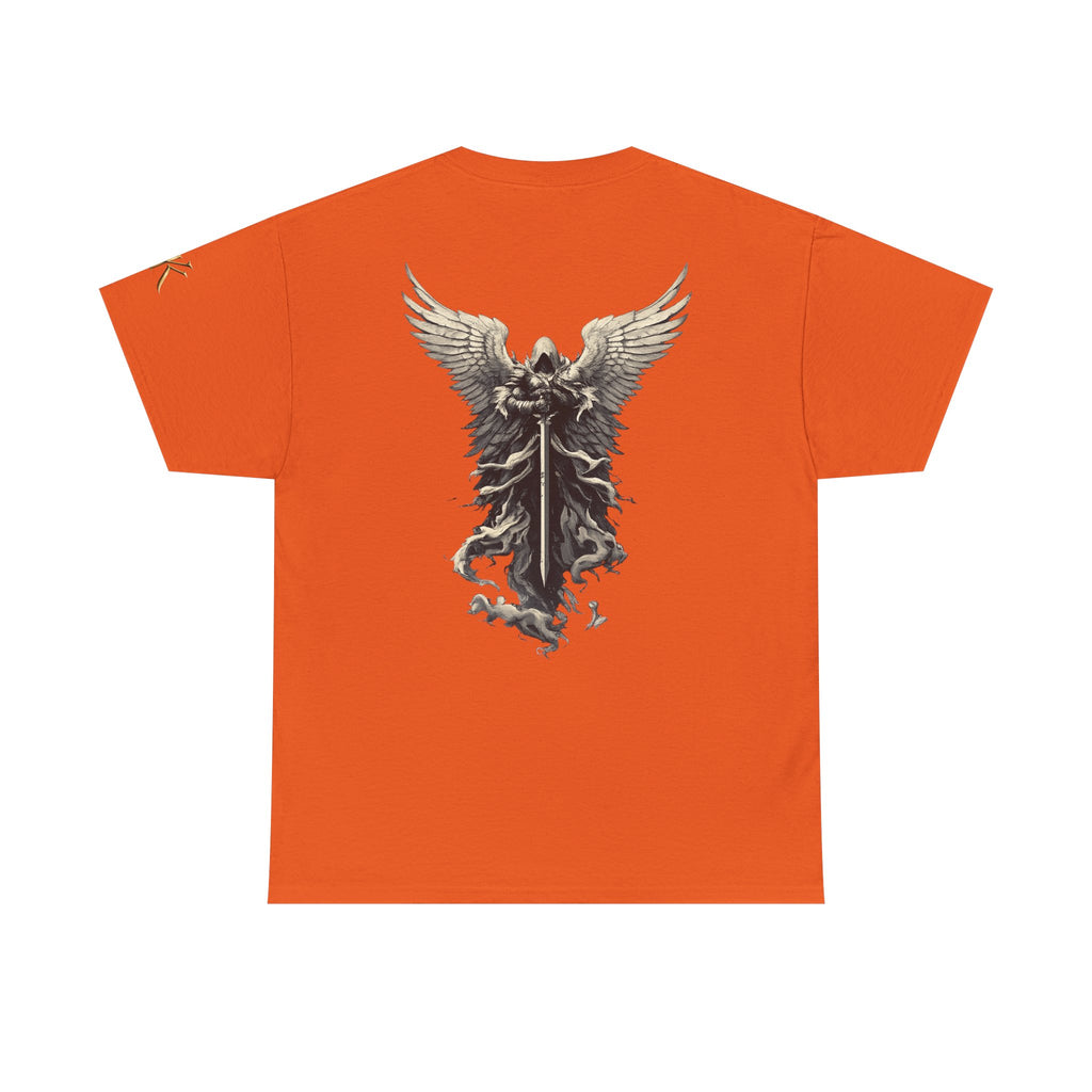 Angel Warrior T-Shirt — Gothic Winged Knight Graphic Tee