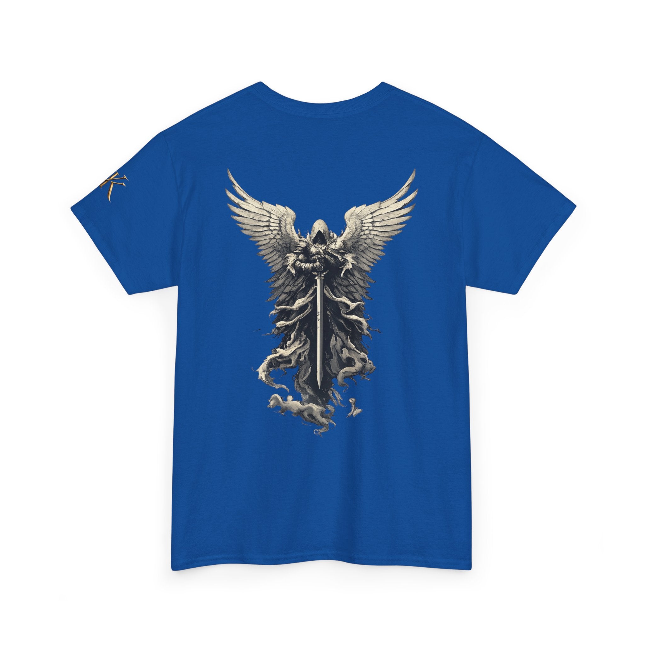 Angel Warrior T-Shirt — Gothic Winged Knight Graphic Tee
