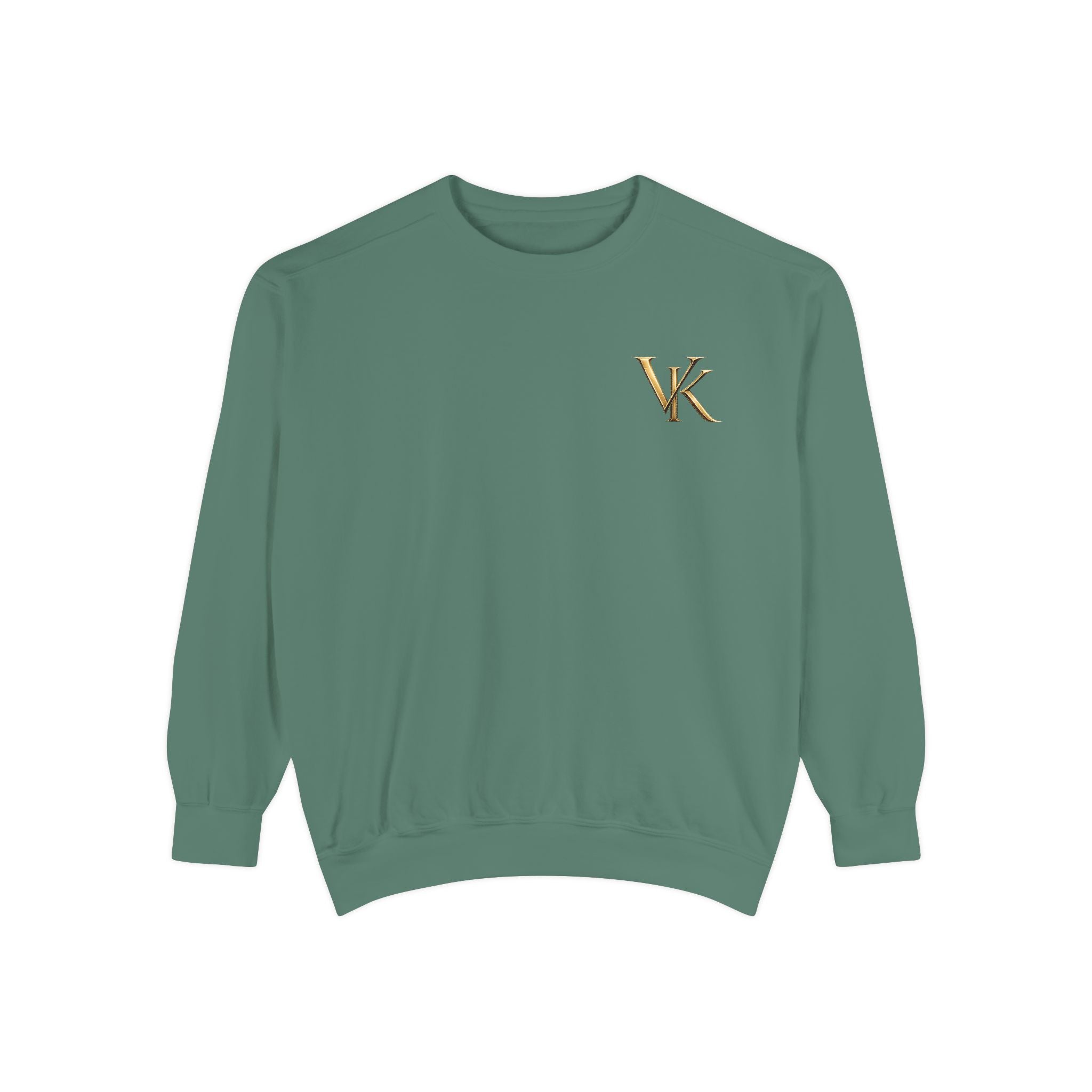 Graphic Sweatshirt — 'Passion' Cherub Back Print with VK Chest Logo