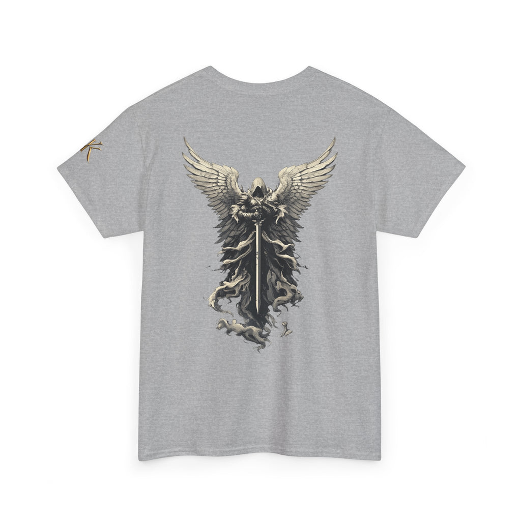 Angel Warrior T-Shirt — Gothic Winged Knight Graphic Tee
